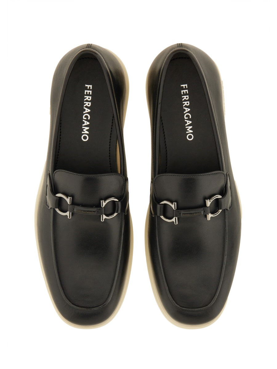 Ferragamo Men Moccasin "Gancini"