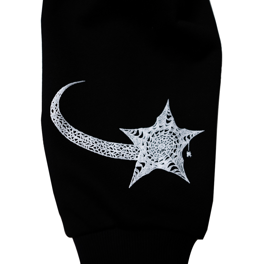 BL WEBSTAR FULL ZIP HOODIE (BLACK/WHITE)