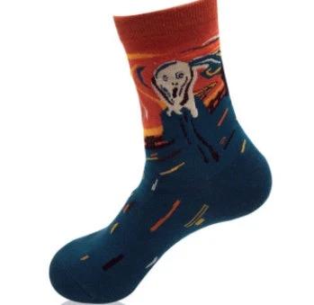 Mid Length Casual Versatile Cotton Men's Socks