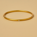 7 DIAMOND LOVE IS THE BOMB BANGLE