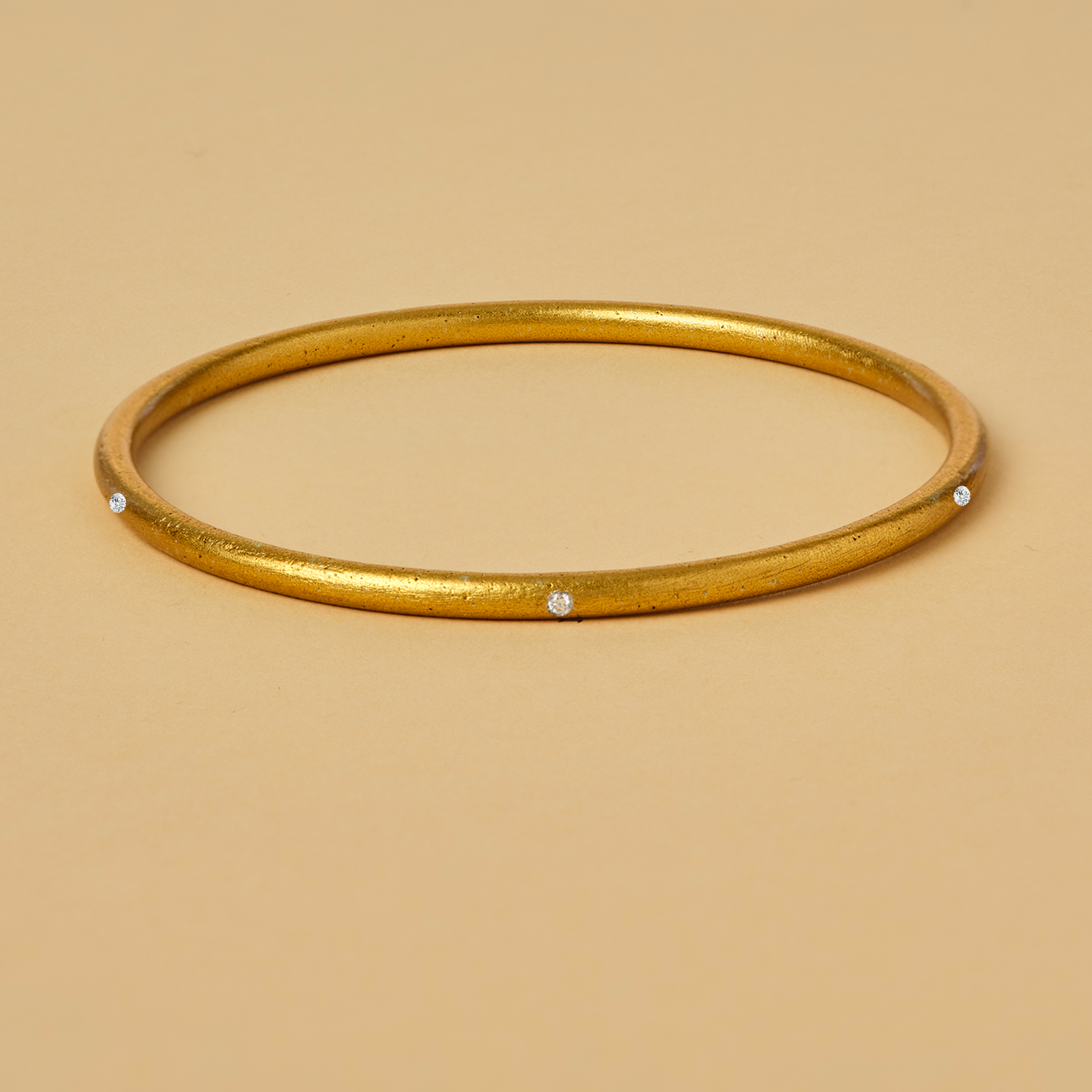 7 DIAMOND LOVE IS THE BOMB BANGLE