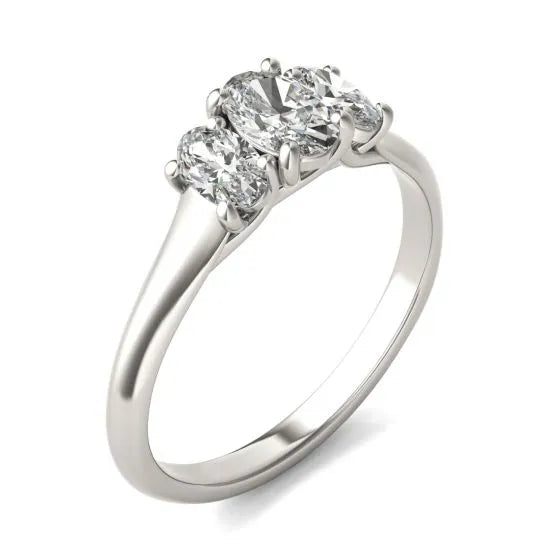 Three Stone Engagement Ring