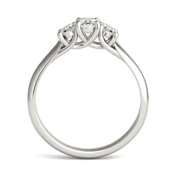 Three Stone Engagement Ring