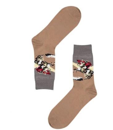 Mid Length Casual Versatile Cotton Men's Socks