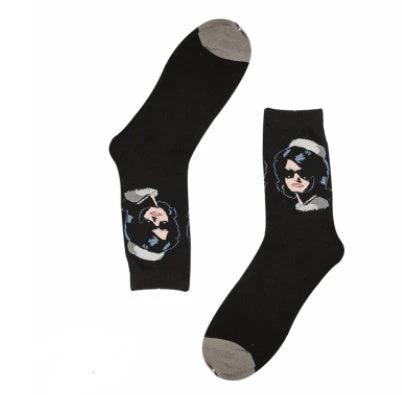 Mid Length Casual Versatile Cotton Men's Socks