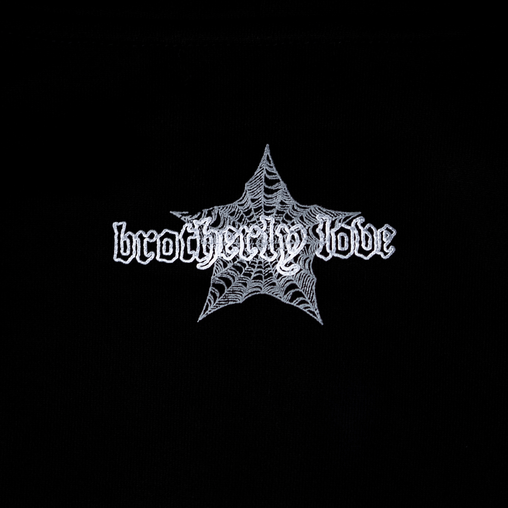 BL WEBSTAR FULL ZIP HOODIE (BLACK/WHITE)