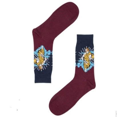 Mid Length Casual Versatile Cotton Men's Socks