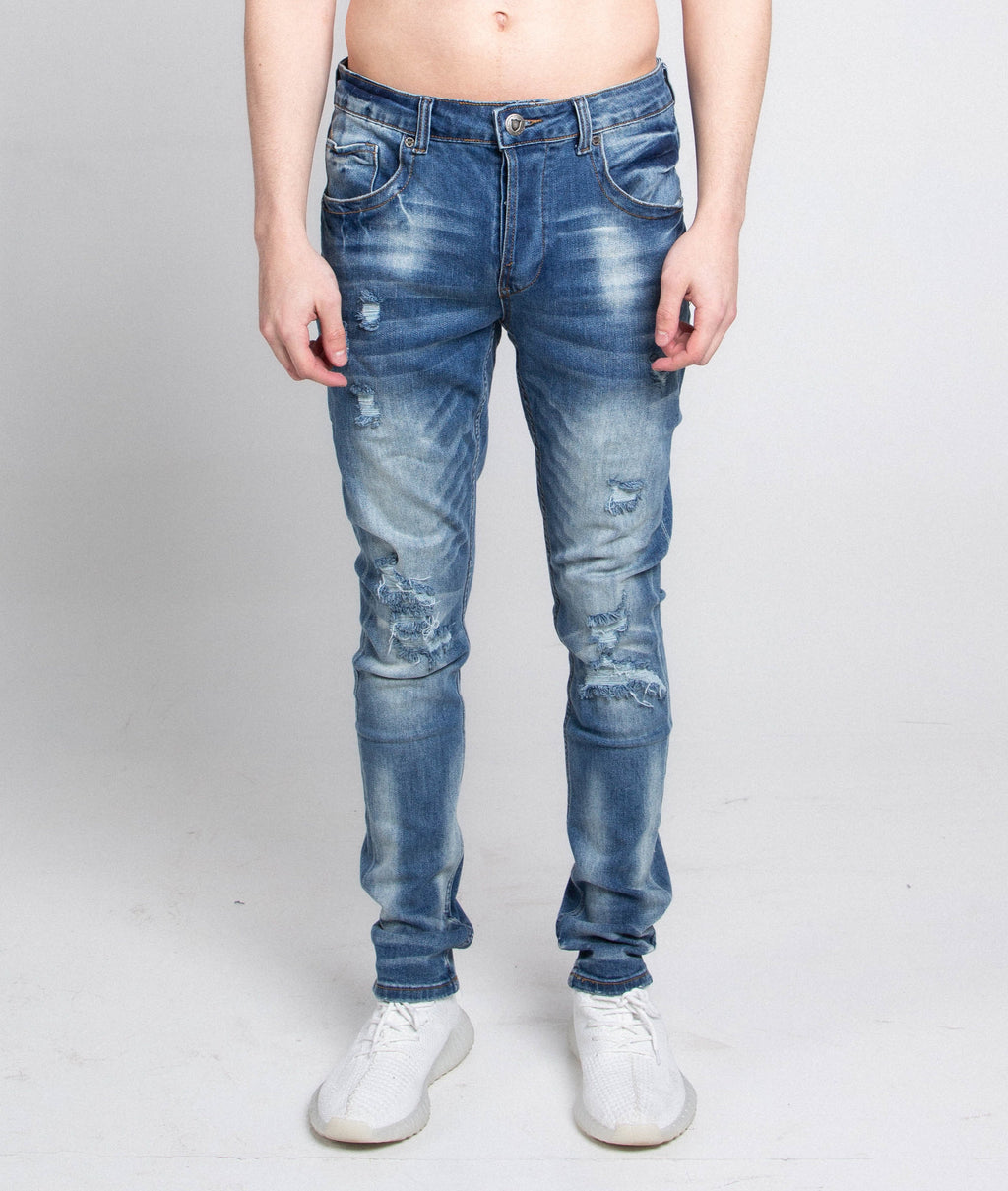 A402 SMALL RIPPED SKINNY JEANS