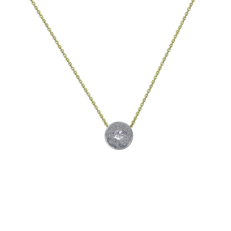 WHITE DIAMOND NECKLACE