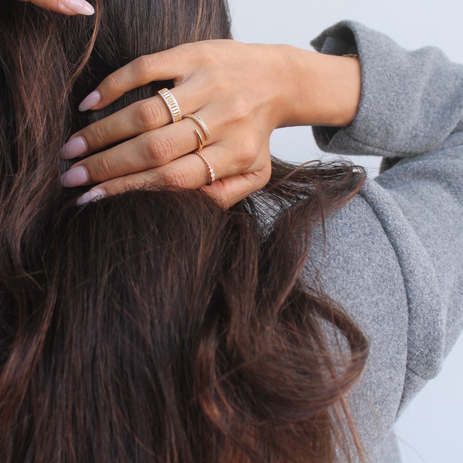 Forever Diamond Beaded Ring