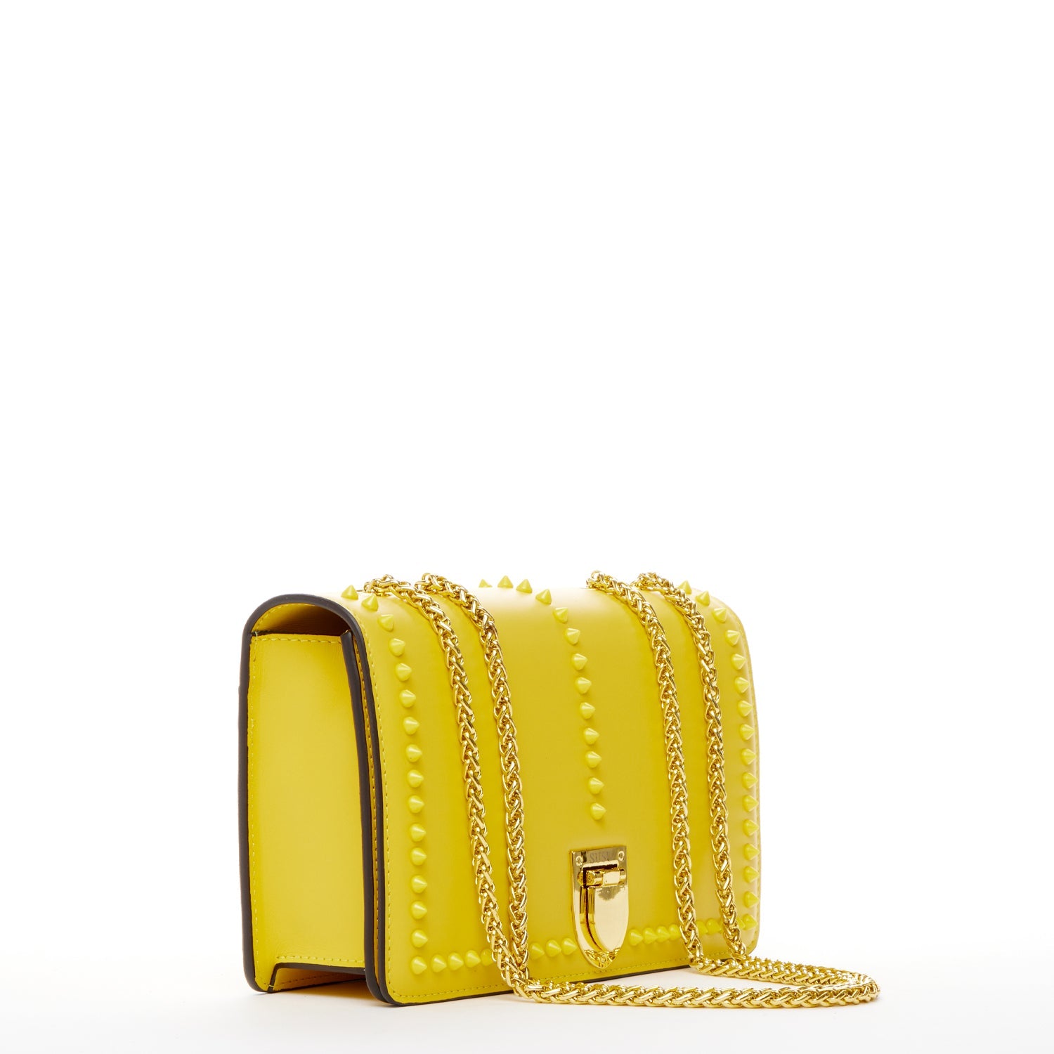 Yellow Leather Purse
