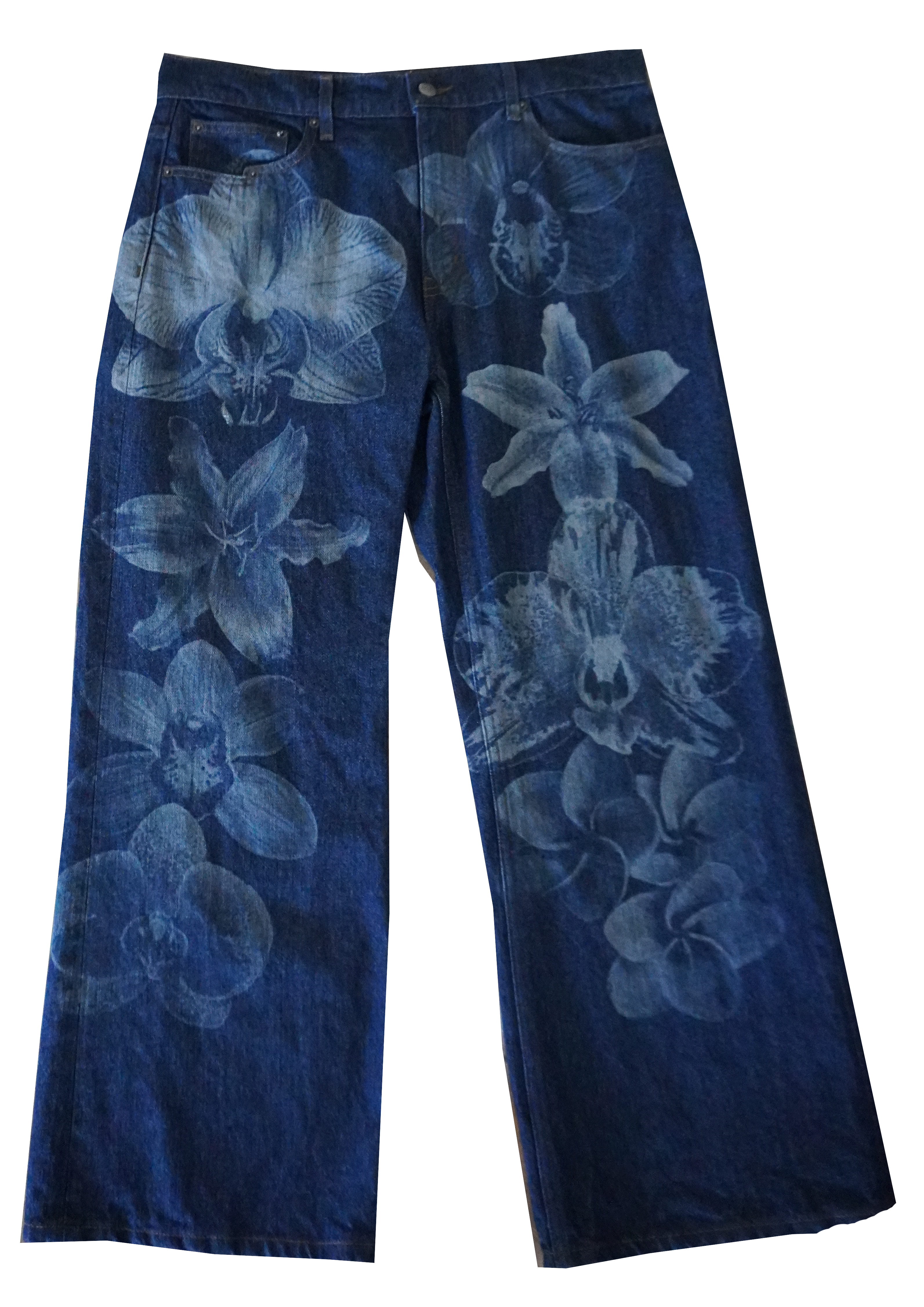 Floral Jeans #002
