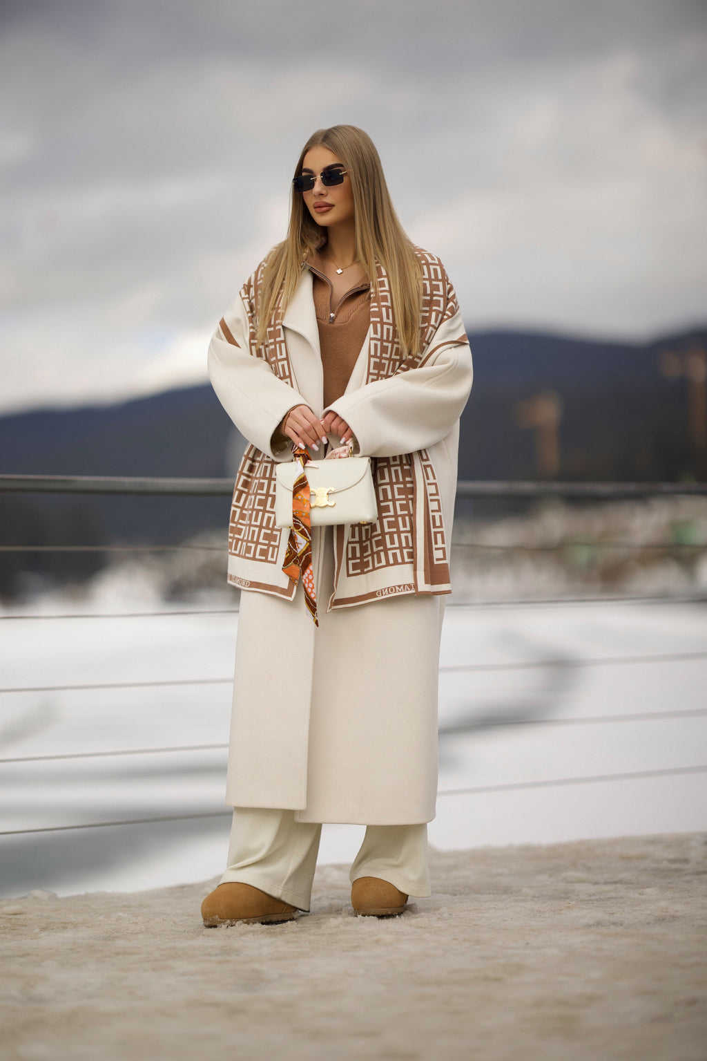 Aliko Lint 2.0 Classic Wool Blend Overcoat