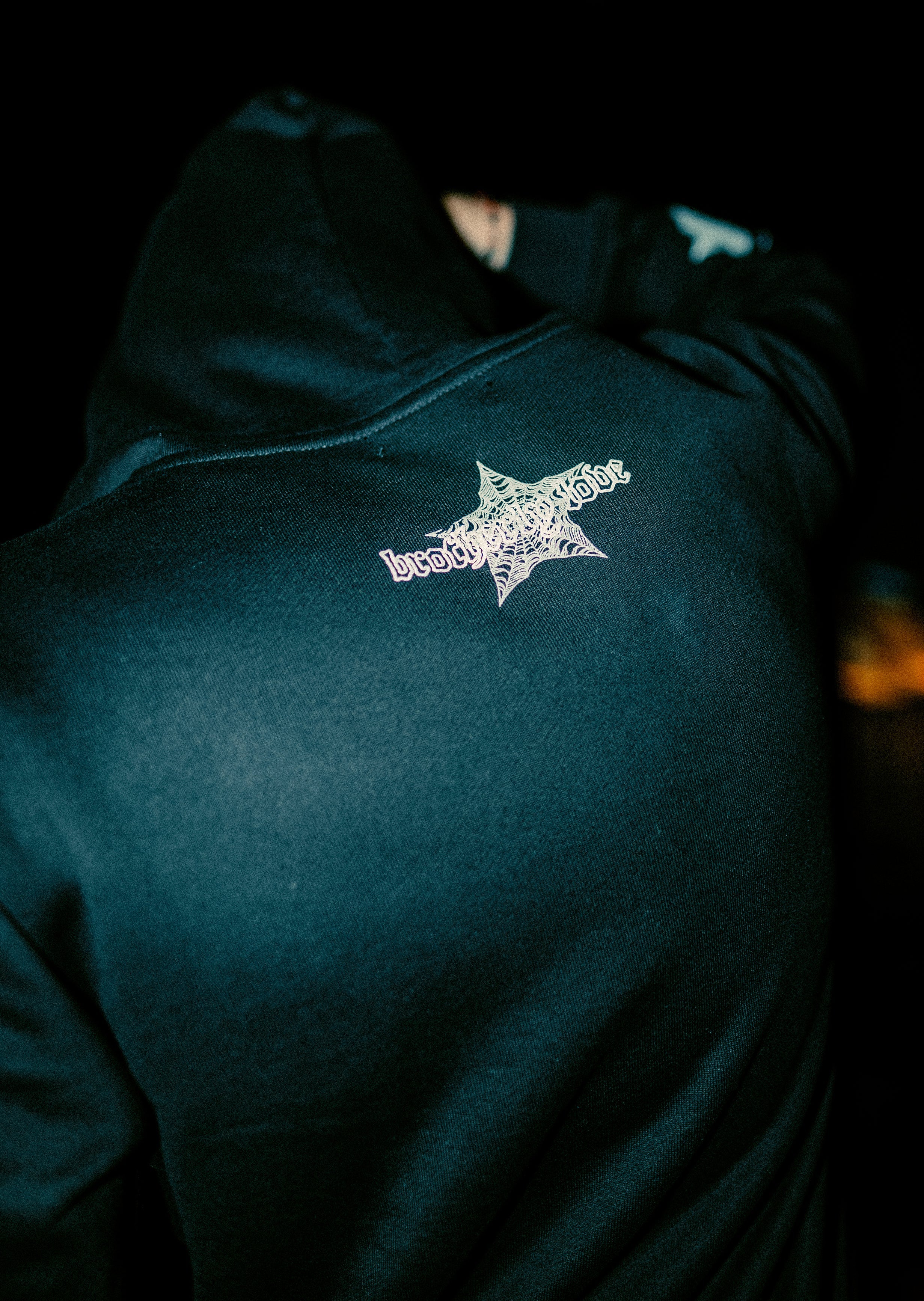 BL WEBSTAR FULL ZIP HOODIE (BLACK/WHITE)