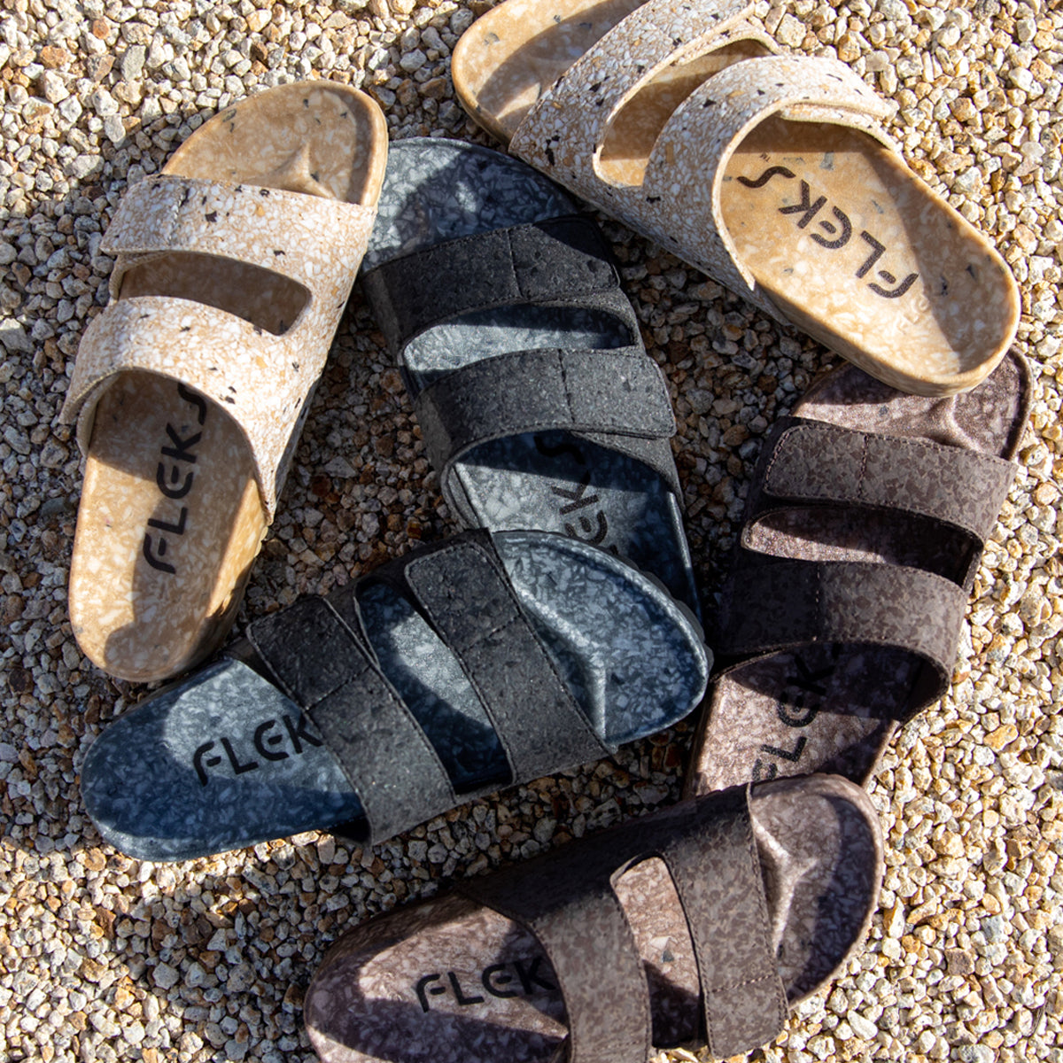 Riviera Sandal Fleks On Fleks - Nightfall