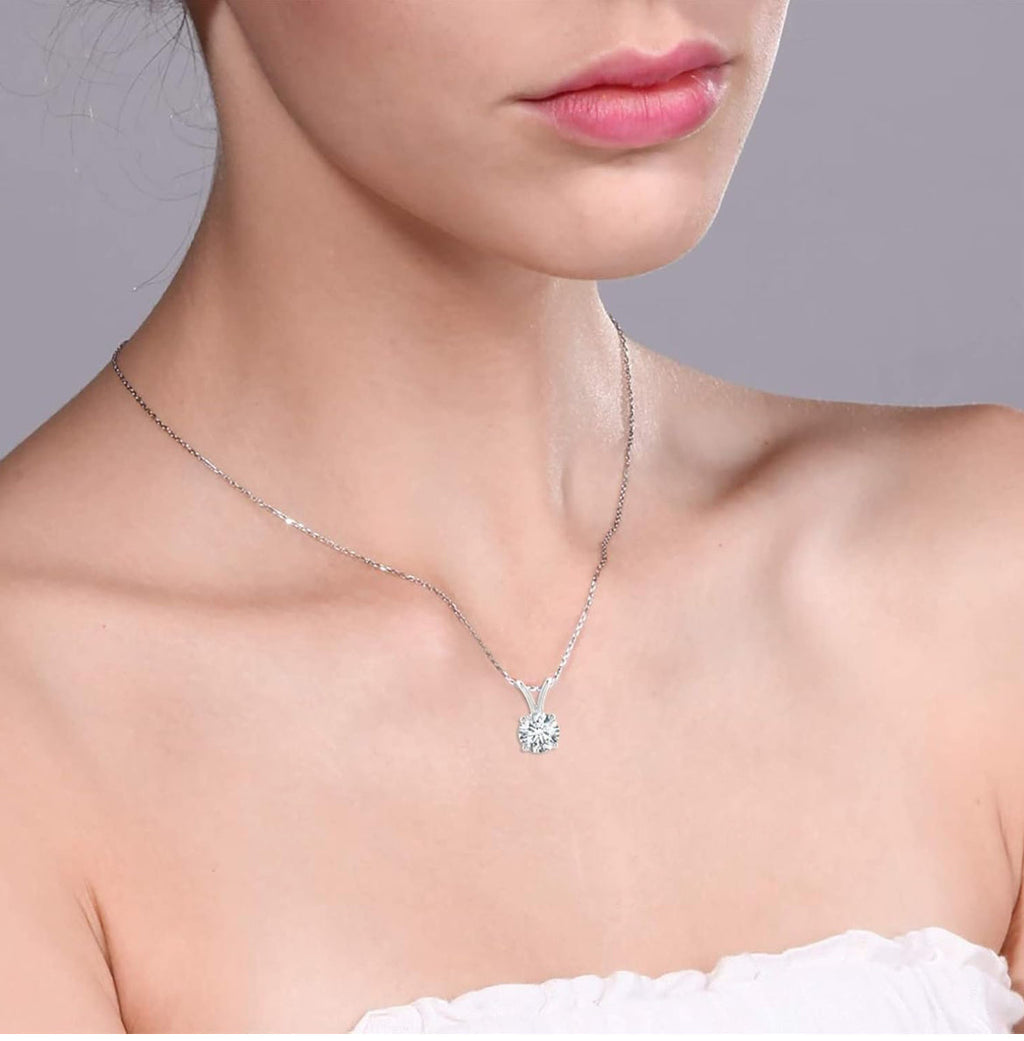 Diamond Pendant Round Cut