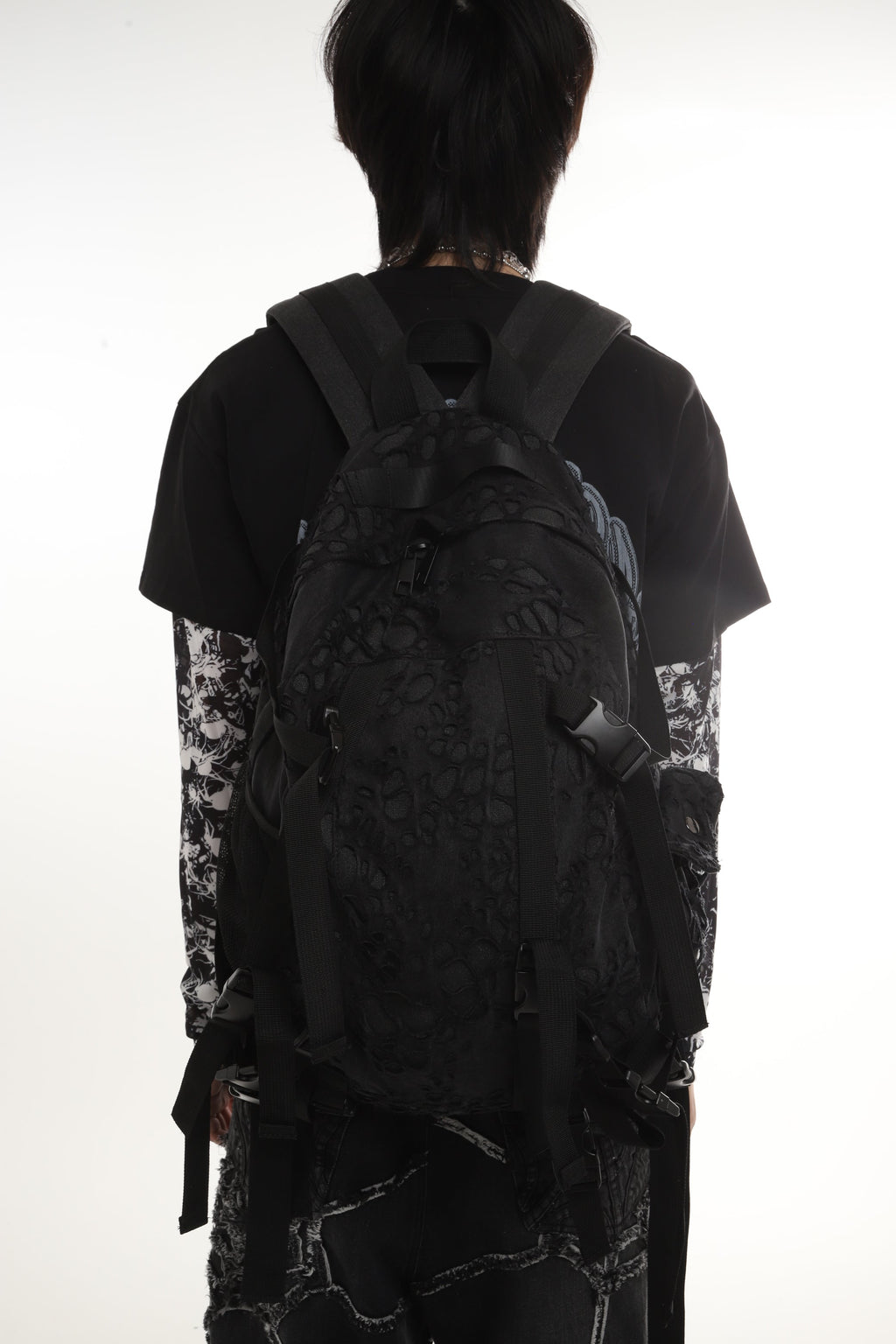 BL BURNEDWEB PARACHUTE BAG WITH METALWEB STRAPS