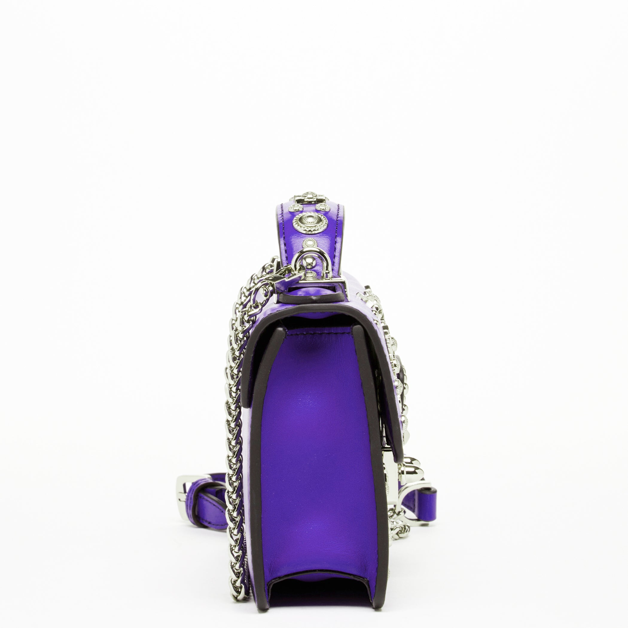 Studded Small Royal Blue Handbag