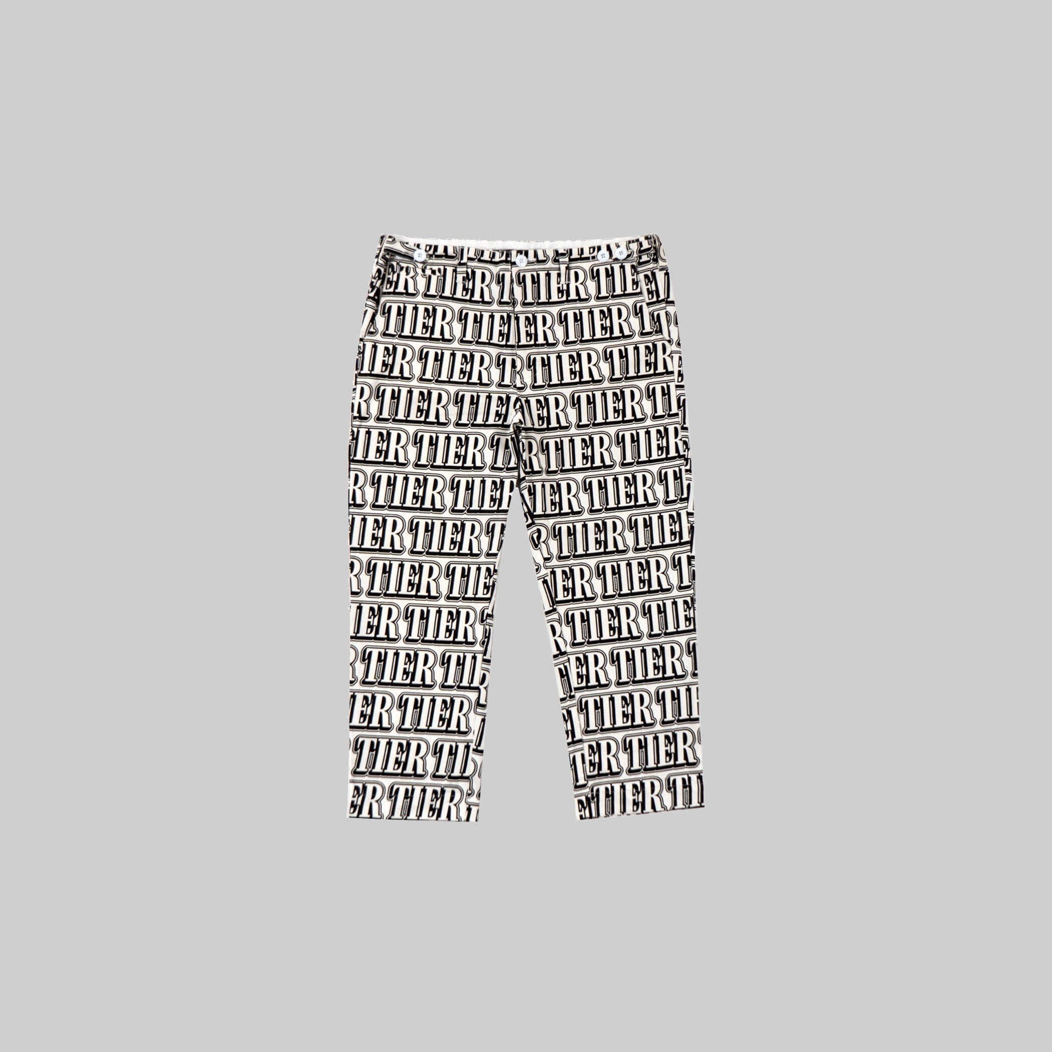 TIER NEWS LOGO MONOGRAM PANT