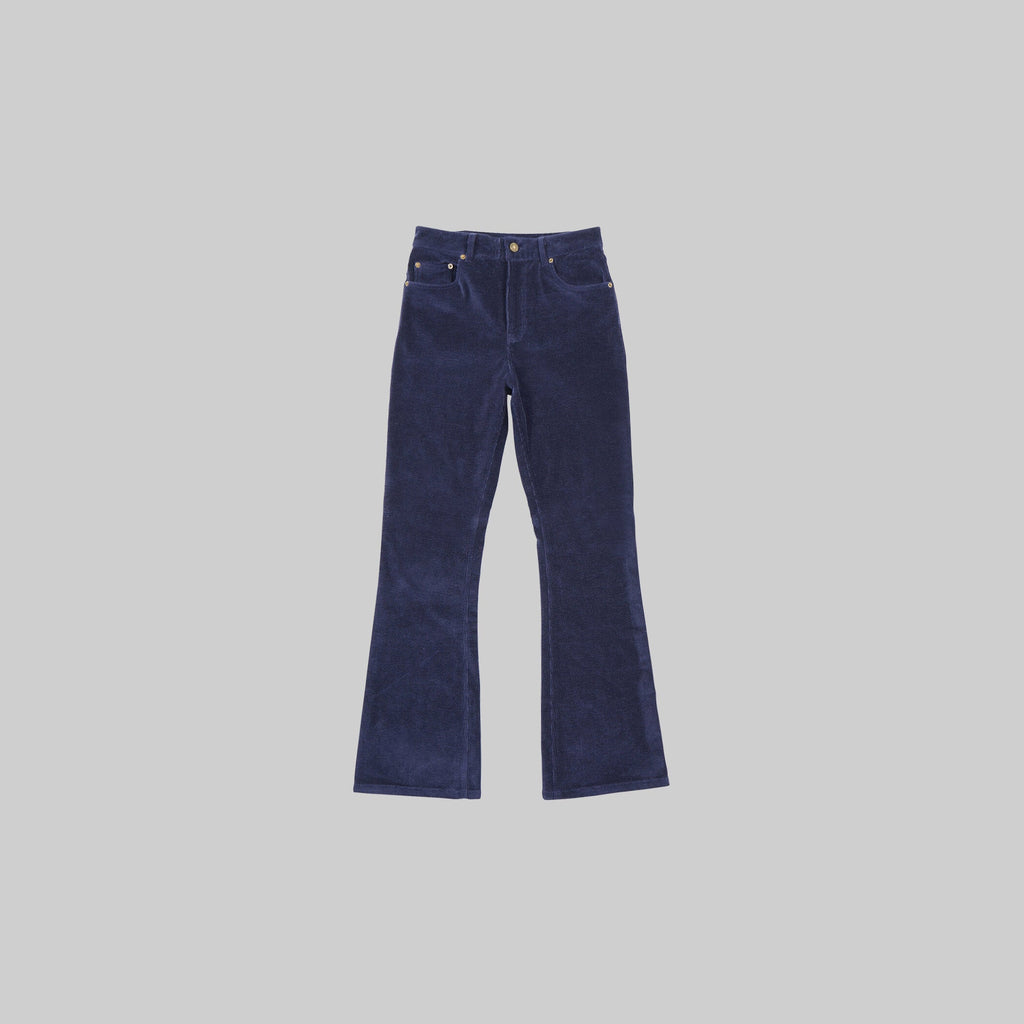 NAVY TIÉR CORDUROY PANTS