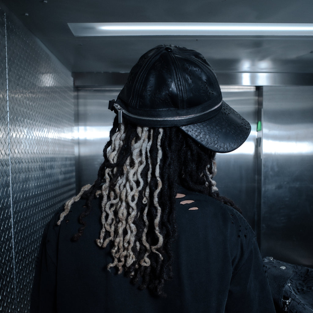 BL BURNEDWEB LEATHER 360° ZIPPER CAP