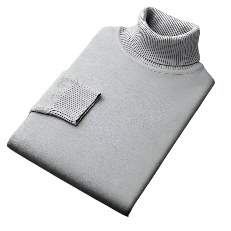 Luxurious Comfort Men's Knitted Turtleneck