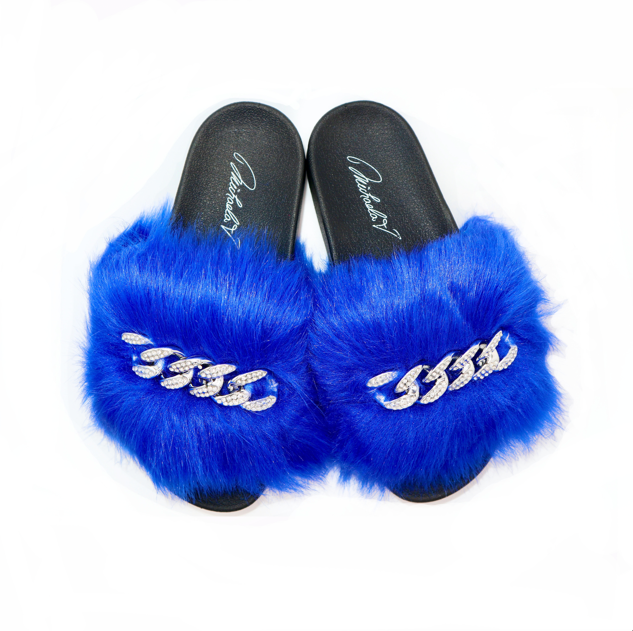 Michaela V Pupa Slippers Blue