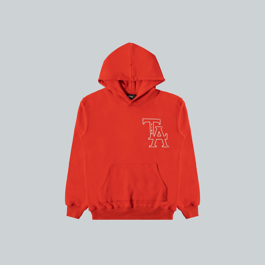 RED TLA HOODIE