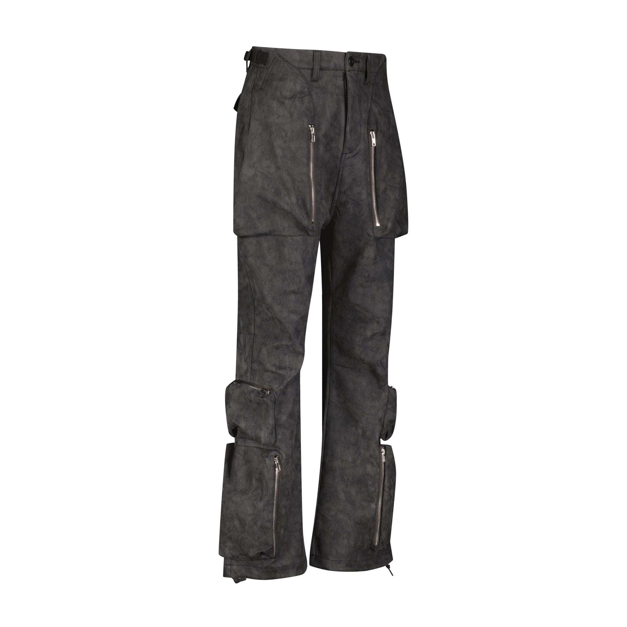 Baggy Cargo Pants Dark Gray