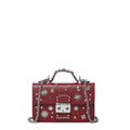 Red Studded Small Handbag