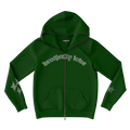 BL WEBSTAR FULL ZIP HOODIE (GREEN/WHITE)