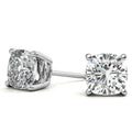 Cushion Cut Stud Earrings