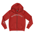 BL WEBSTAR FULL ZIP HOODIE (RED/WHITE)