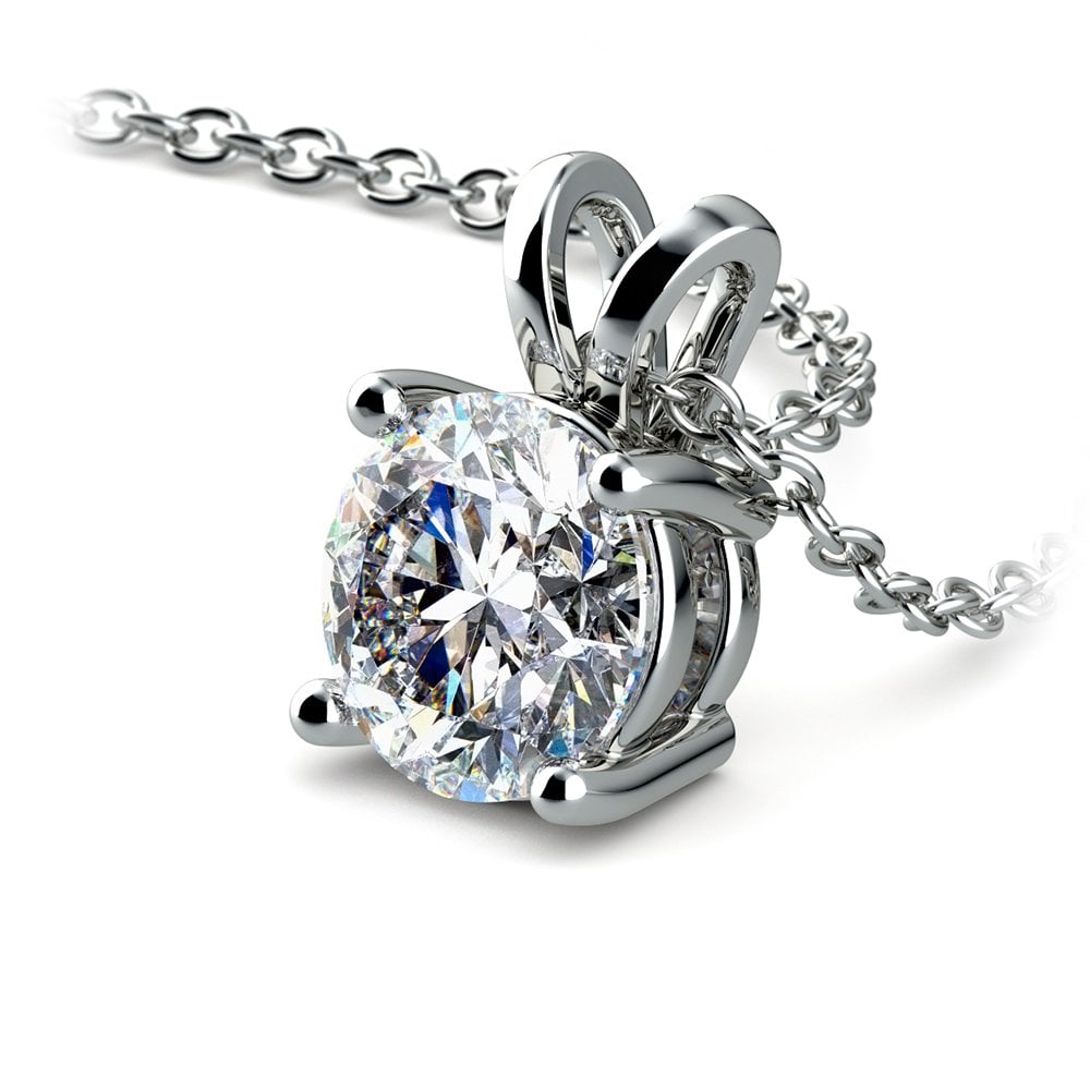 Diamond Pendant Round Cut