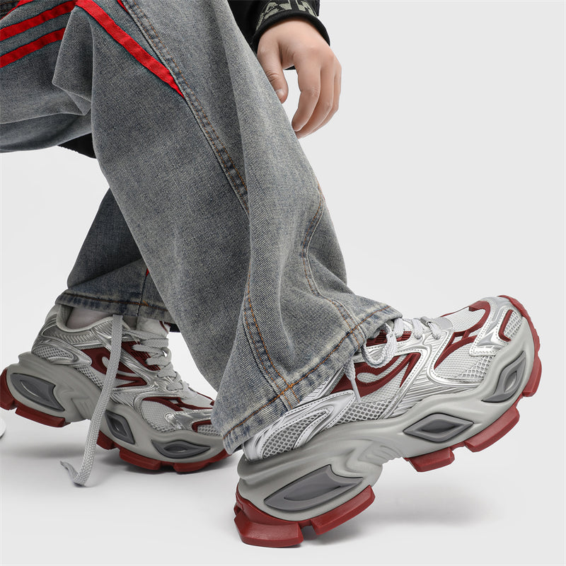 S25388 Metallic Sneakers