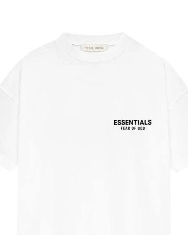 Fear of God Essentials Classic Short Sleeve Tee Bright White