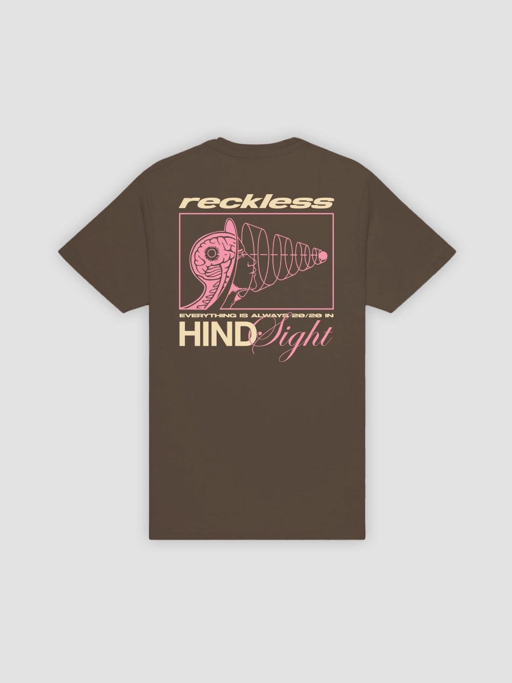 Hindsight Tee - Chocolate Brown