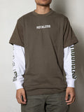 Reckless Double L/S Tee - Olive